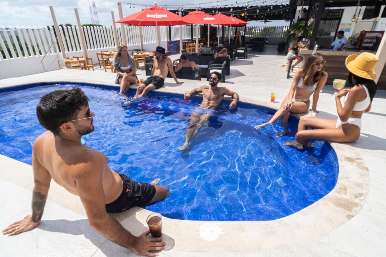 Nomads Party Hostel Cancun Ngoại thất bức ảnh